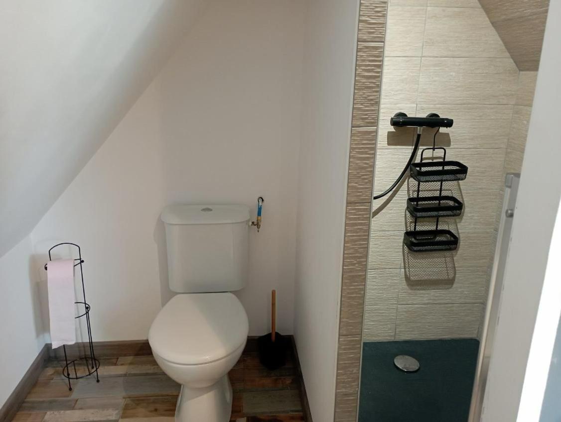 Gite Avec Son Bain Nordique Privatif Au Feu De Bois Pleubian Buitenkant foto